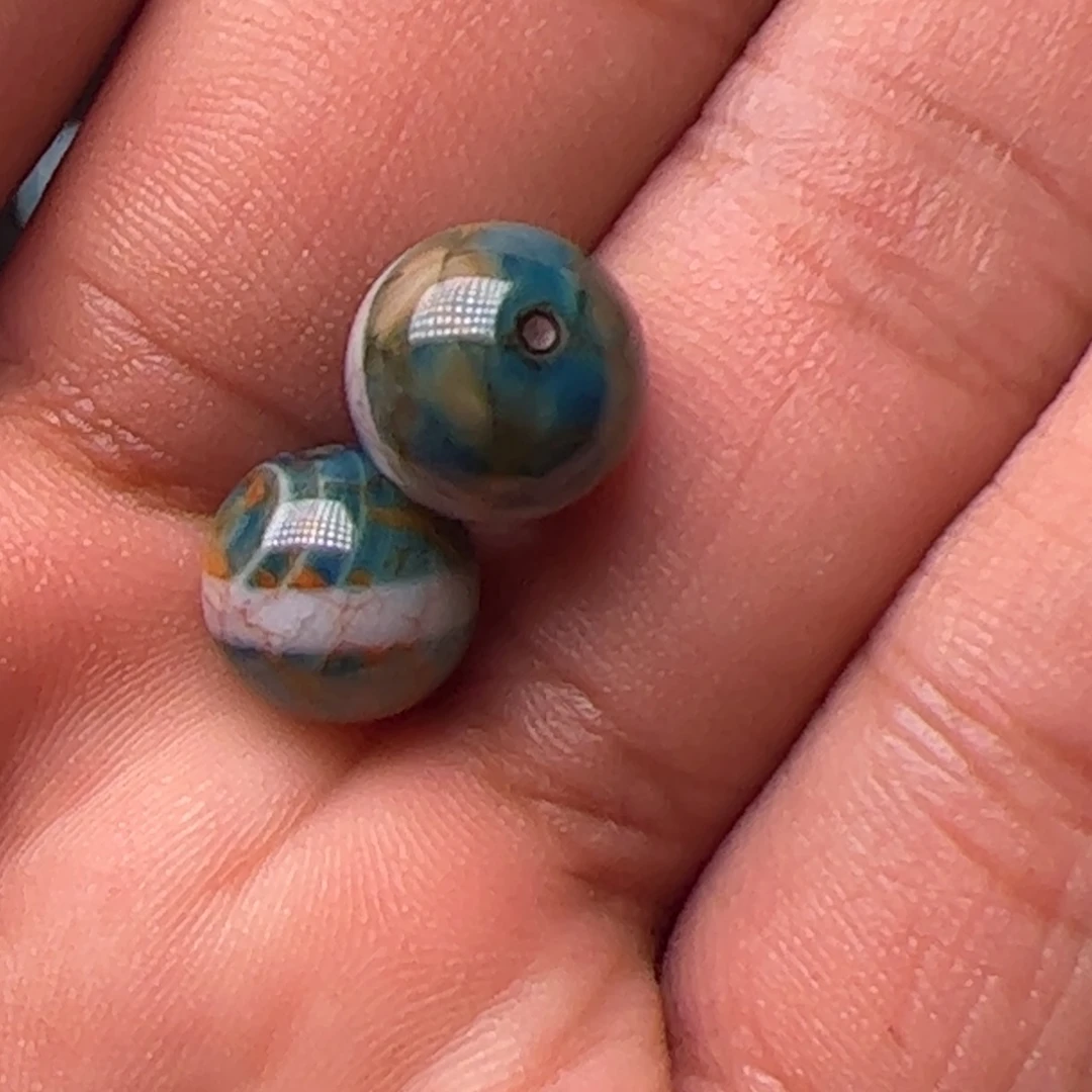 撕***声玛瑙/玉髓未镶嵌配饰