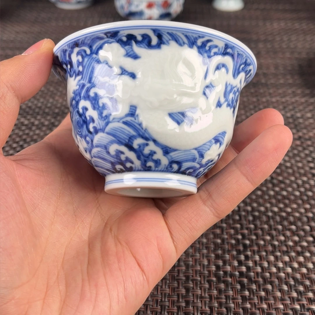 瓷片景德镇陶瓷杯子