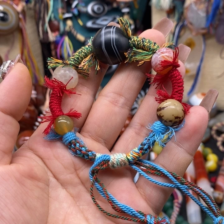 玛瑙/玉髓手链未镶嵌