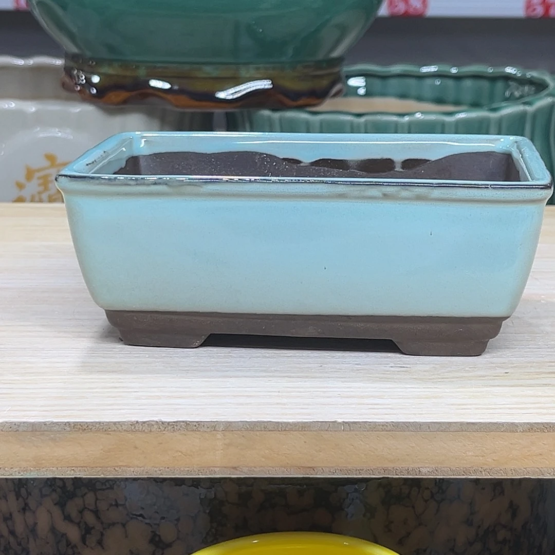 陶瓷绿植多肉微瑕花盆口径15*9*6