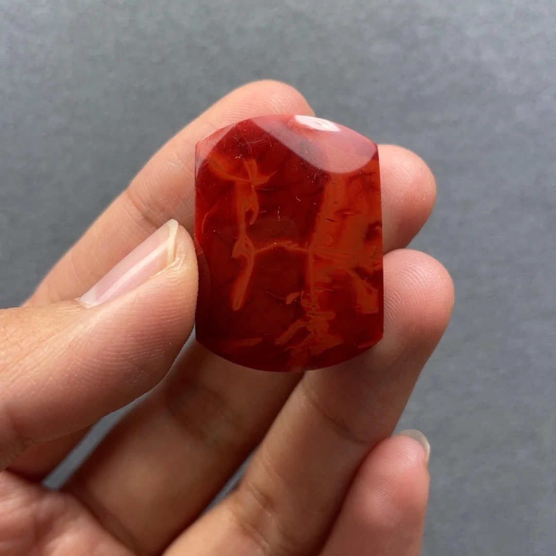 南红玛瑙未镶嵌配饰27.9mm