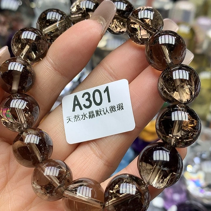 水晶手链14mm+未镶嵌水晶