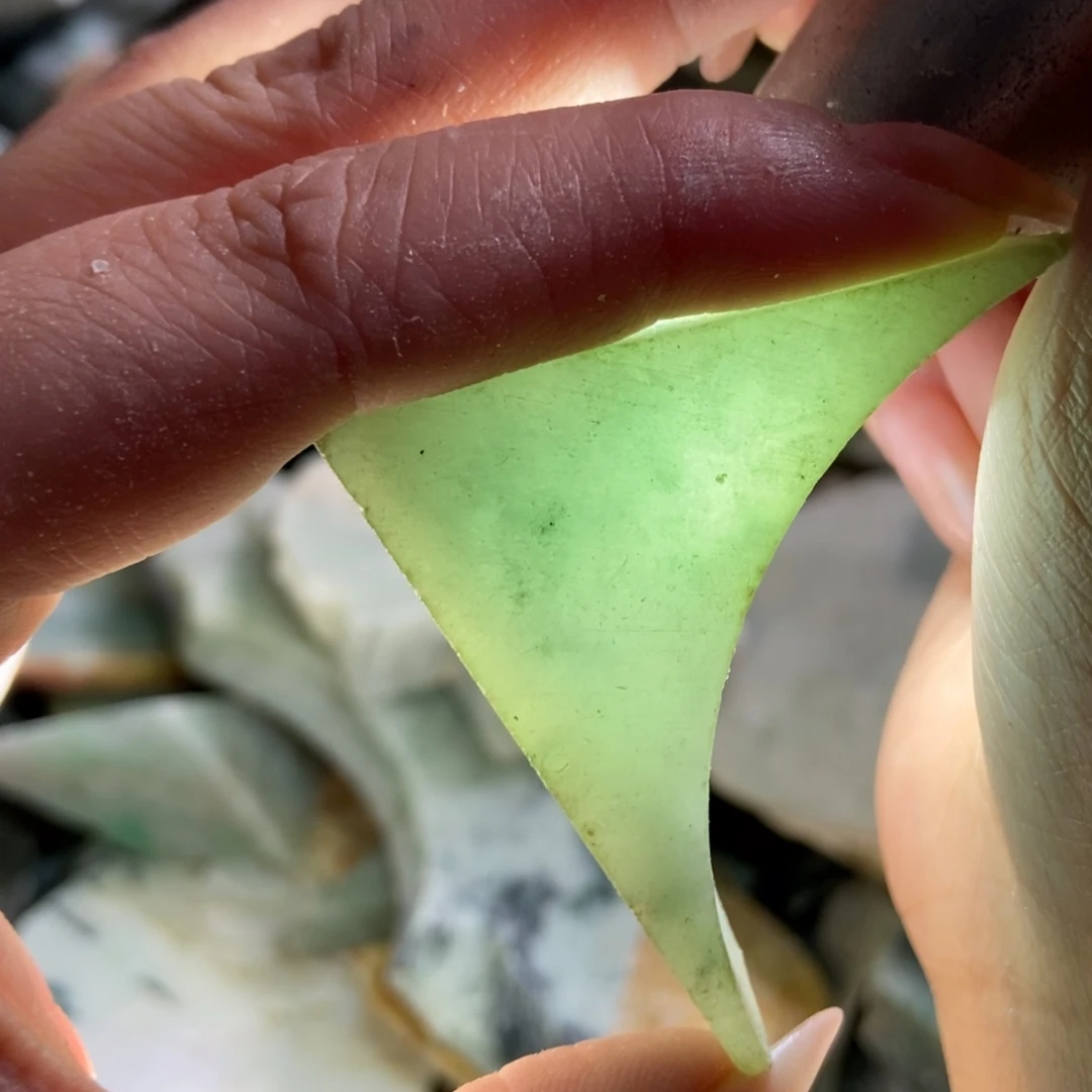 發***發翡翠未镶嵌挂件天然翡翠