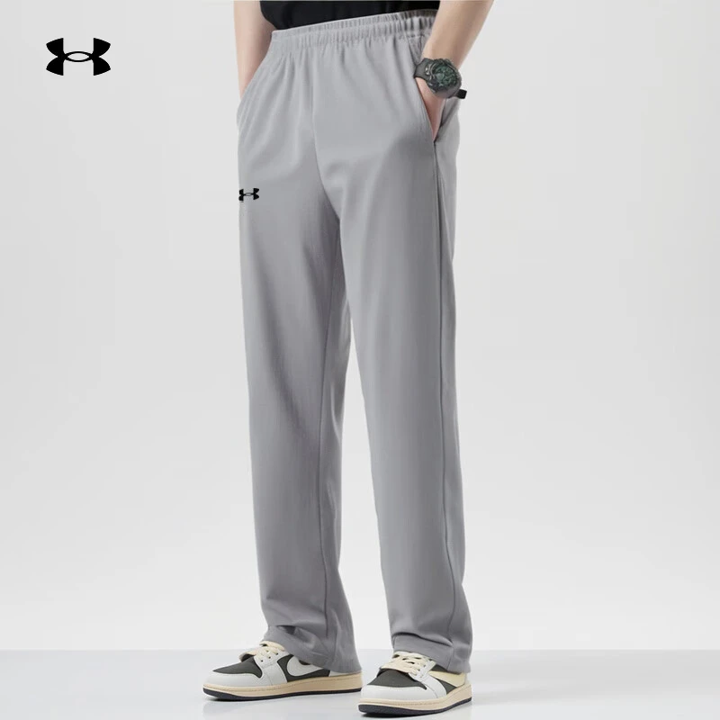 安德玛UA卫裤男士新款针织跑步训练休闲运动裤宽松舒适长裤36-703