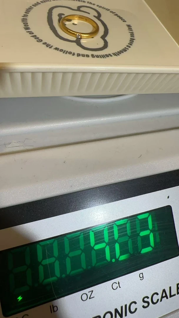 足金精品工艺戒指
