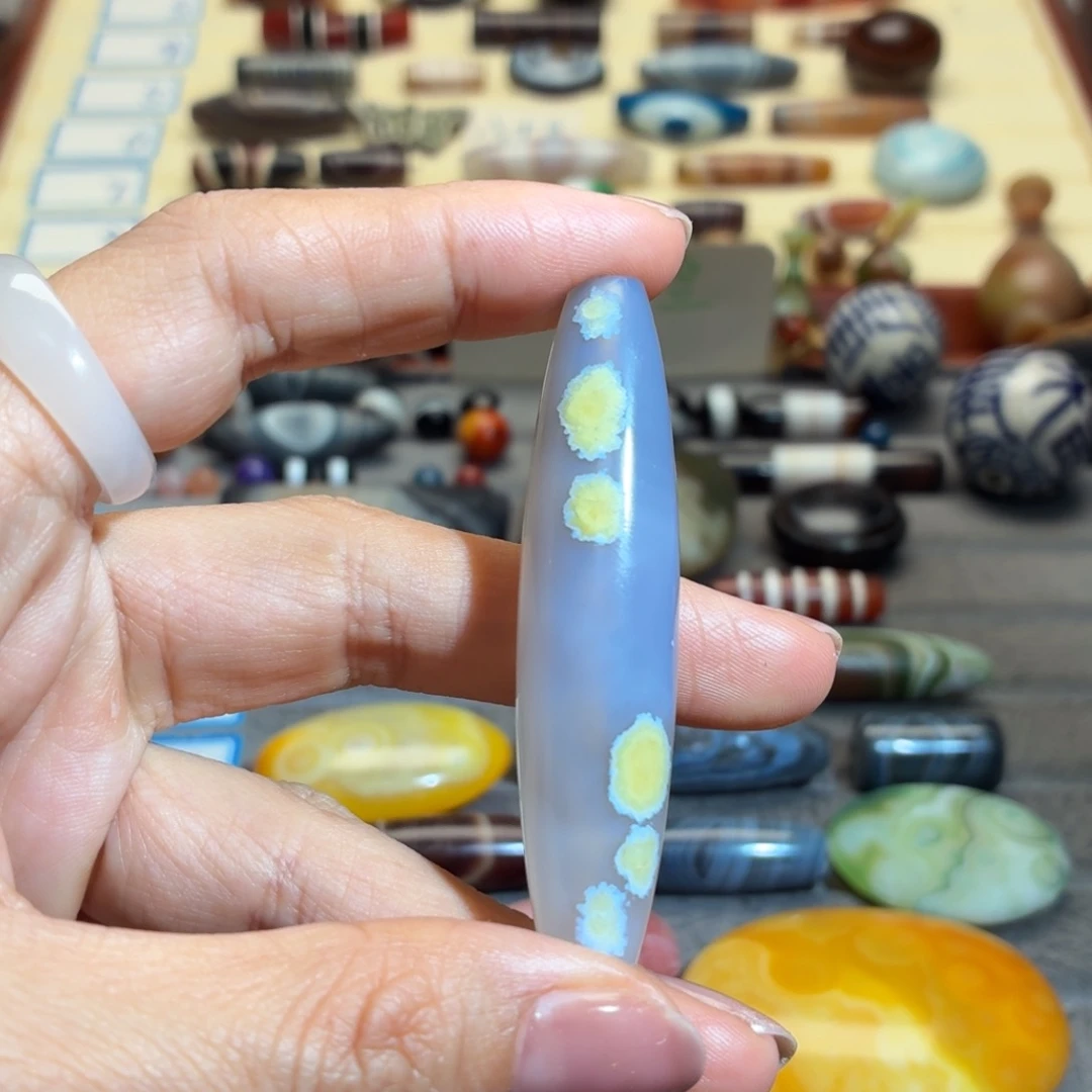 手***7玛瑙/玉髓合金颈饰