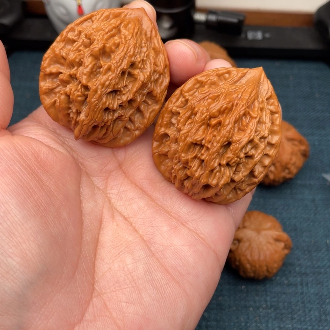 文玩核桃把件全品高桩麦虎41