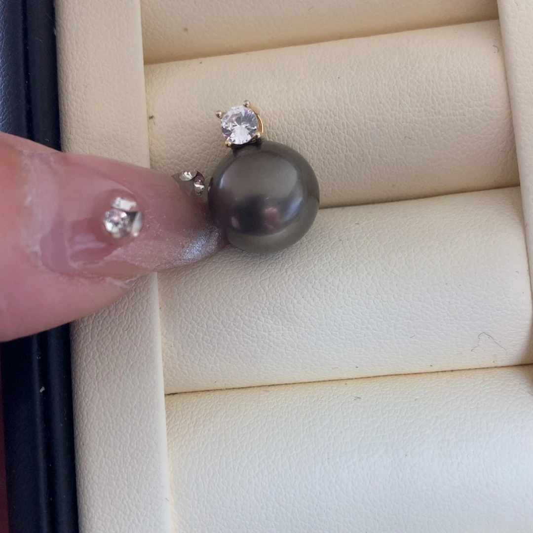 海水珍珠颈饰银S925镶嵌