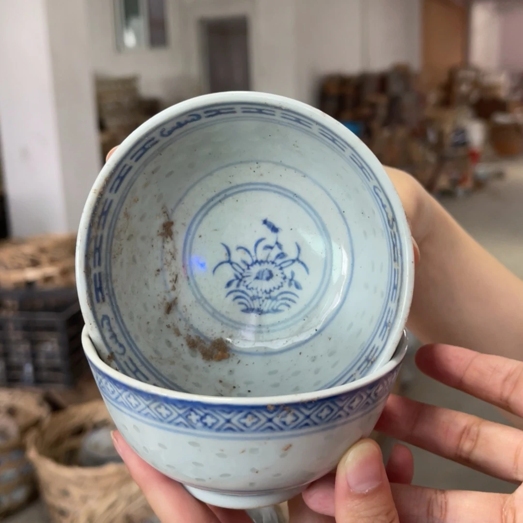 老瓷器 微瑕处理 介意勿拍