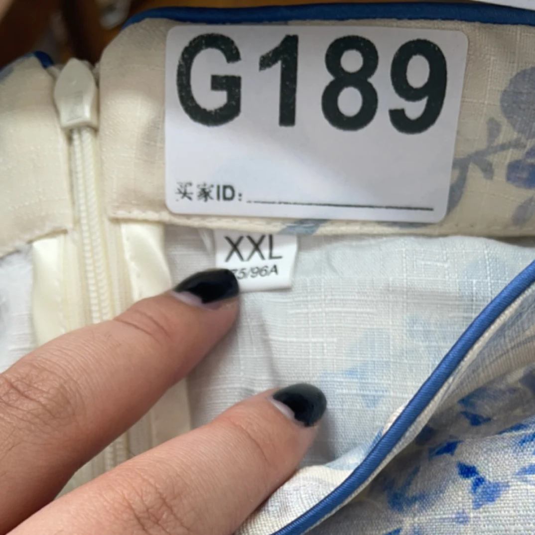 -g189-瑕------改良款旗袍百搭