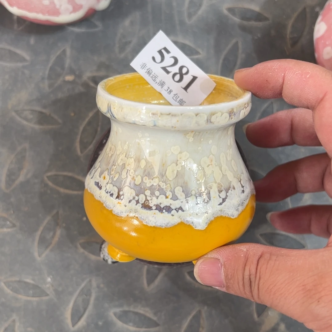 口5高7 景德镇手工花盆