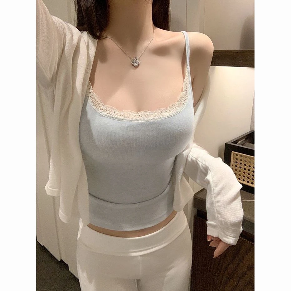 辣妹纯欲四季款背心吊带