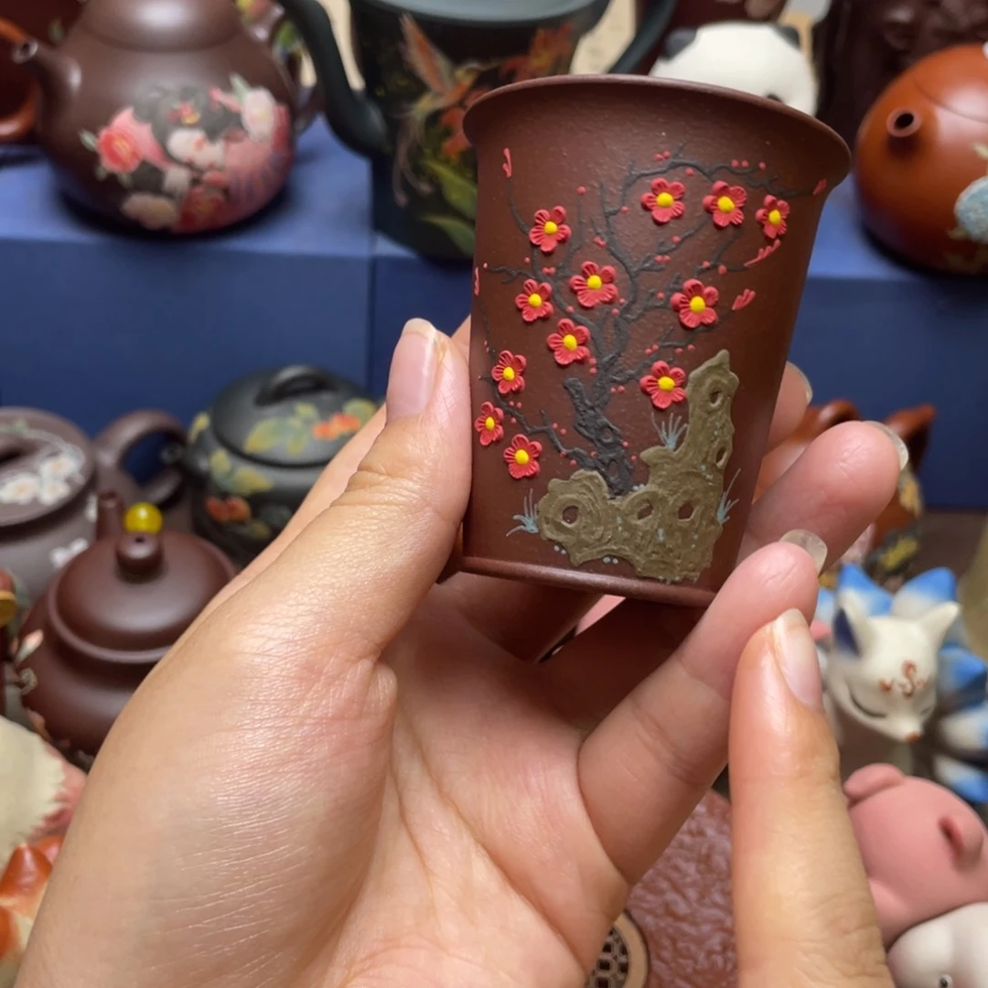 茶杯紫砂紫砂主人杯70cc