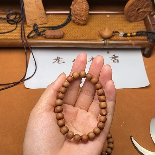 檀香木手串/手链7*8手串黑