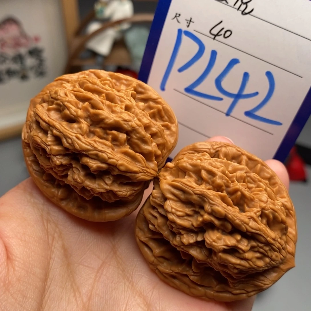 吊坠文玩核桃麦虎40