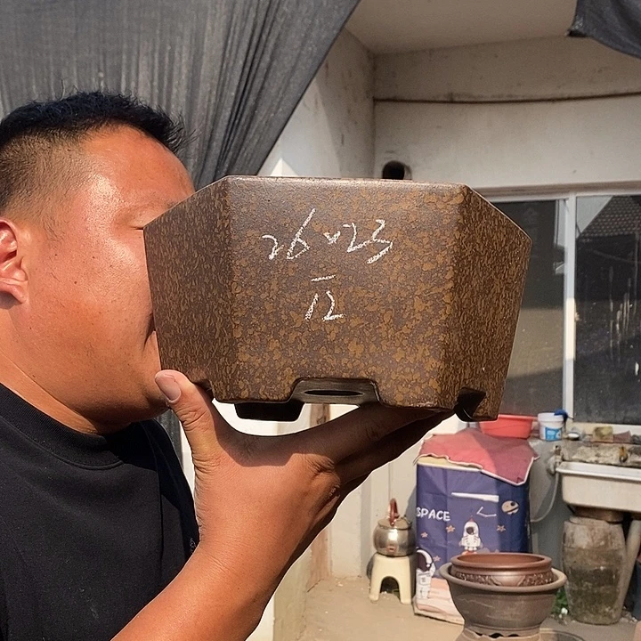 紫砂花盆紫砂花盆