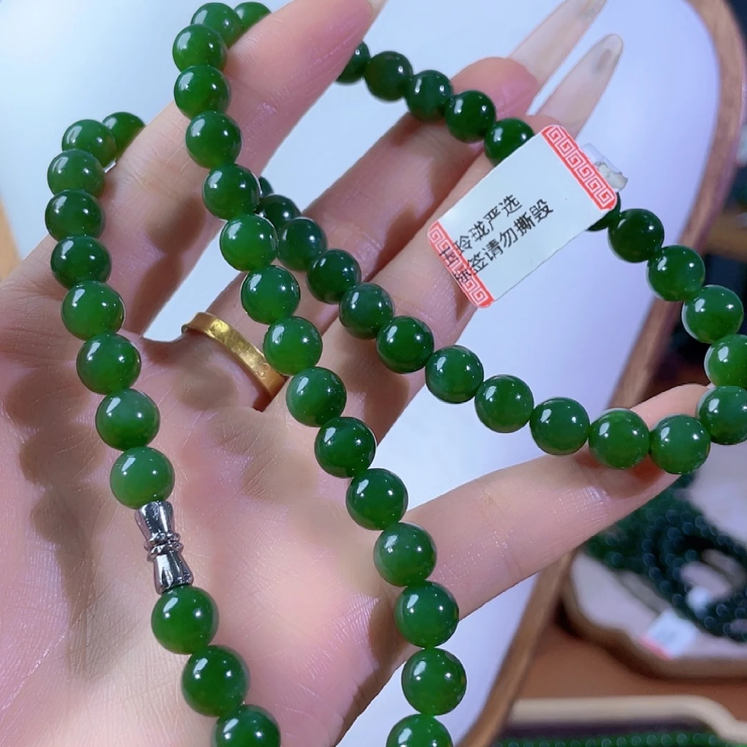 和田玉未镶嵌耳饰