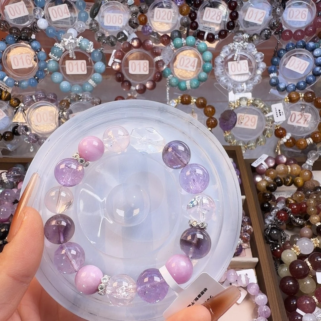 合金手链水晶多宝