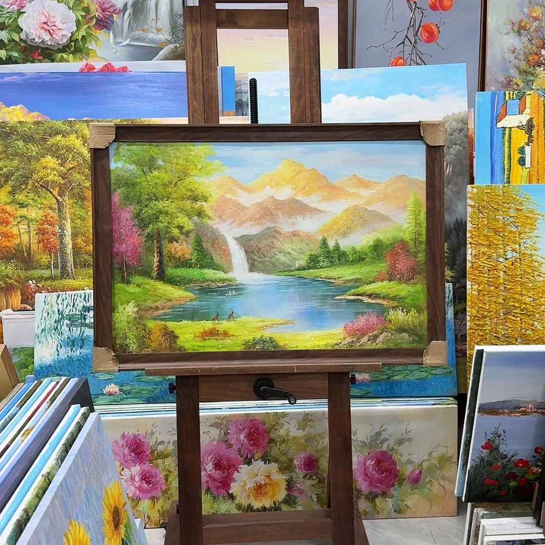 油画6898油画作品展作品展