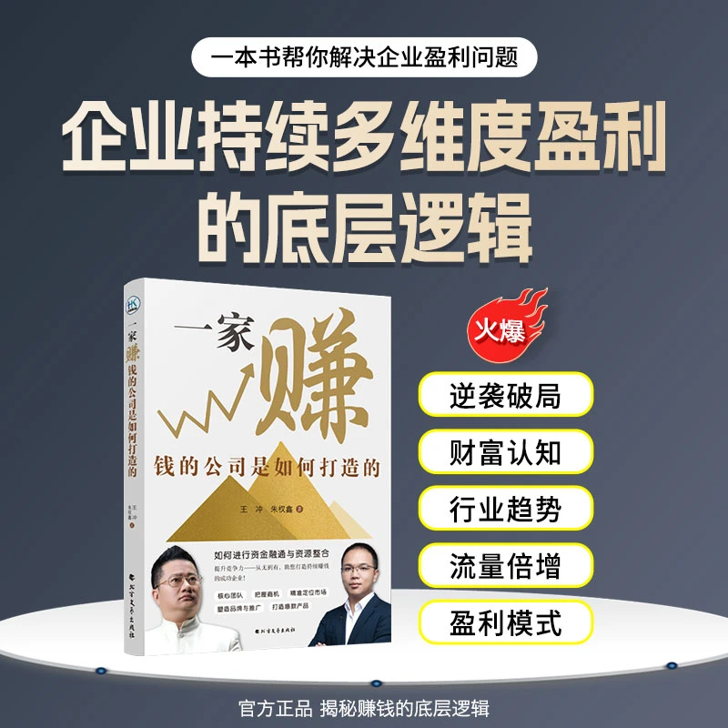 TC【王冲新书】一家赚钱的公司是如何打造的+108种变现+68集视频-JS