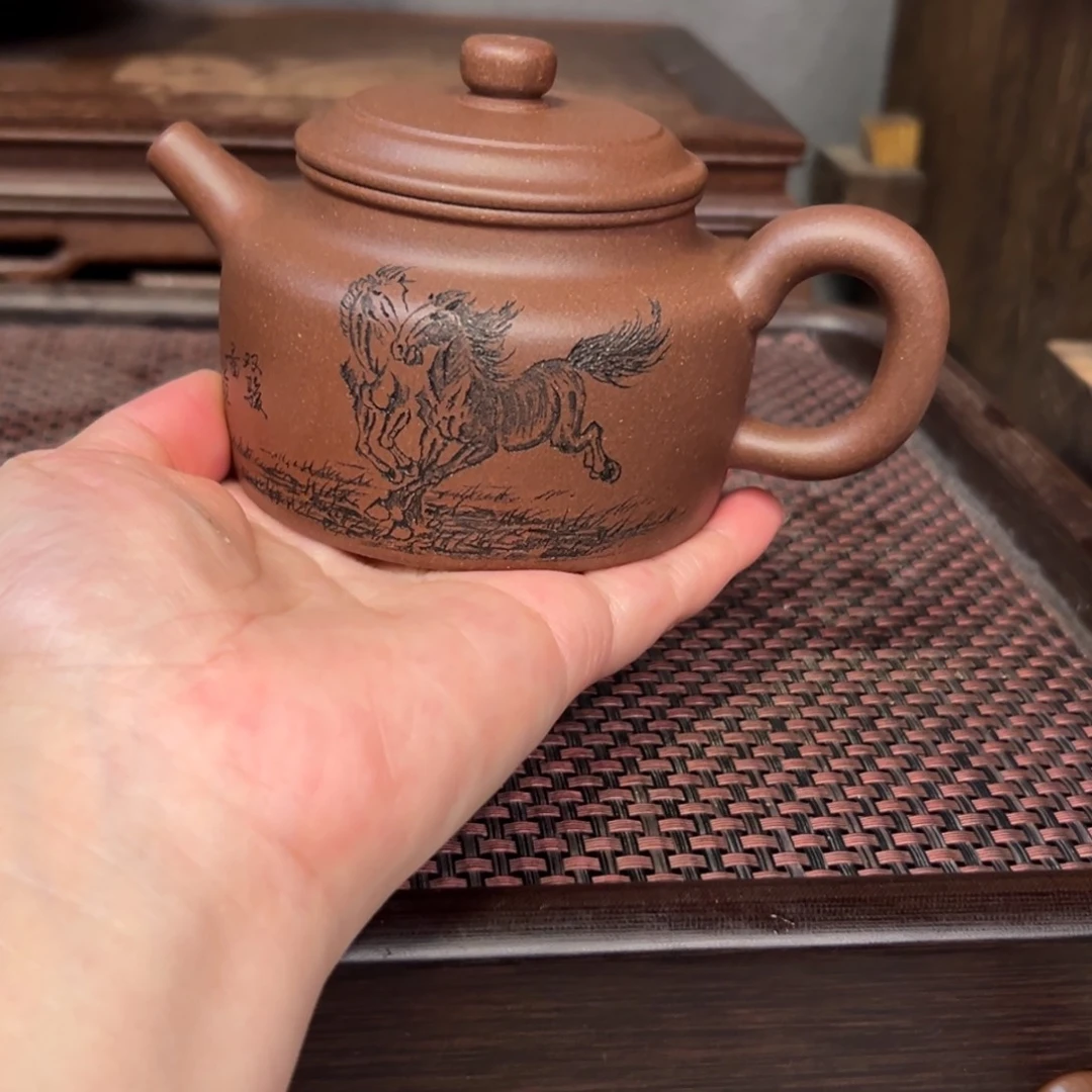 茶壶紫砂大****金全手紫砂