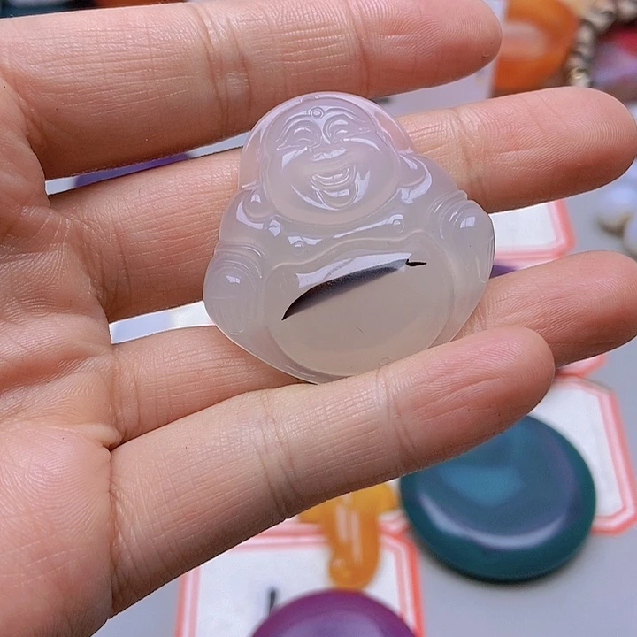 【闪购商品】玛瑙/玉髓珠宝半成品未镶嵌平****9