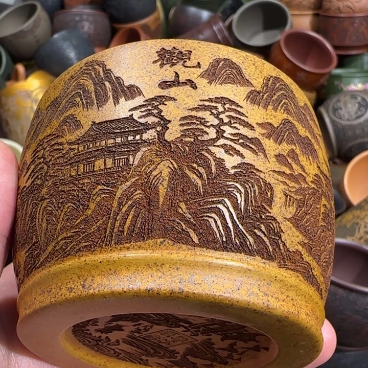 茶杯紫砂全手工紫砂