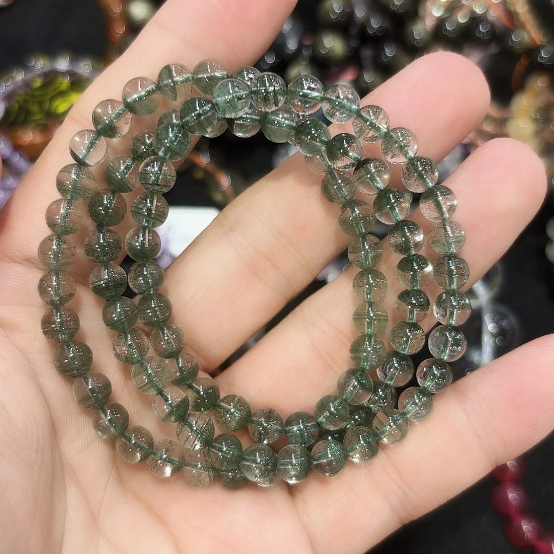 水晶手链未镶嵌绿幽灵