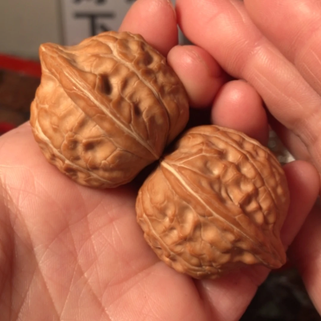 【闪购商品】文玩核桃把件龟甲纹32