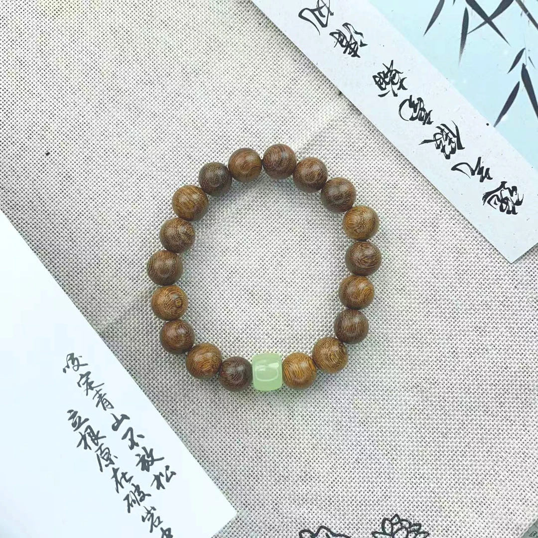 10MM金丝檀转运珠男女手串 T-0000