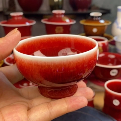 【闪购商品】景德镇名陶坊原矿郎红9号