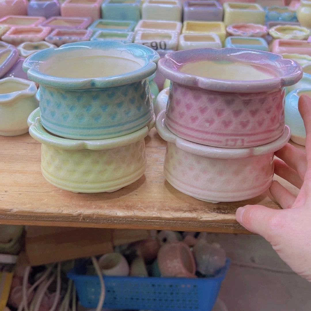 陶瓷花盆当场凑满12包邮