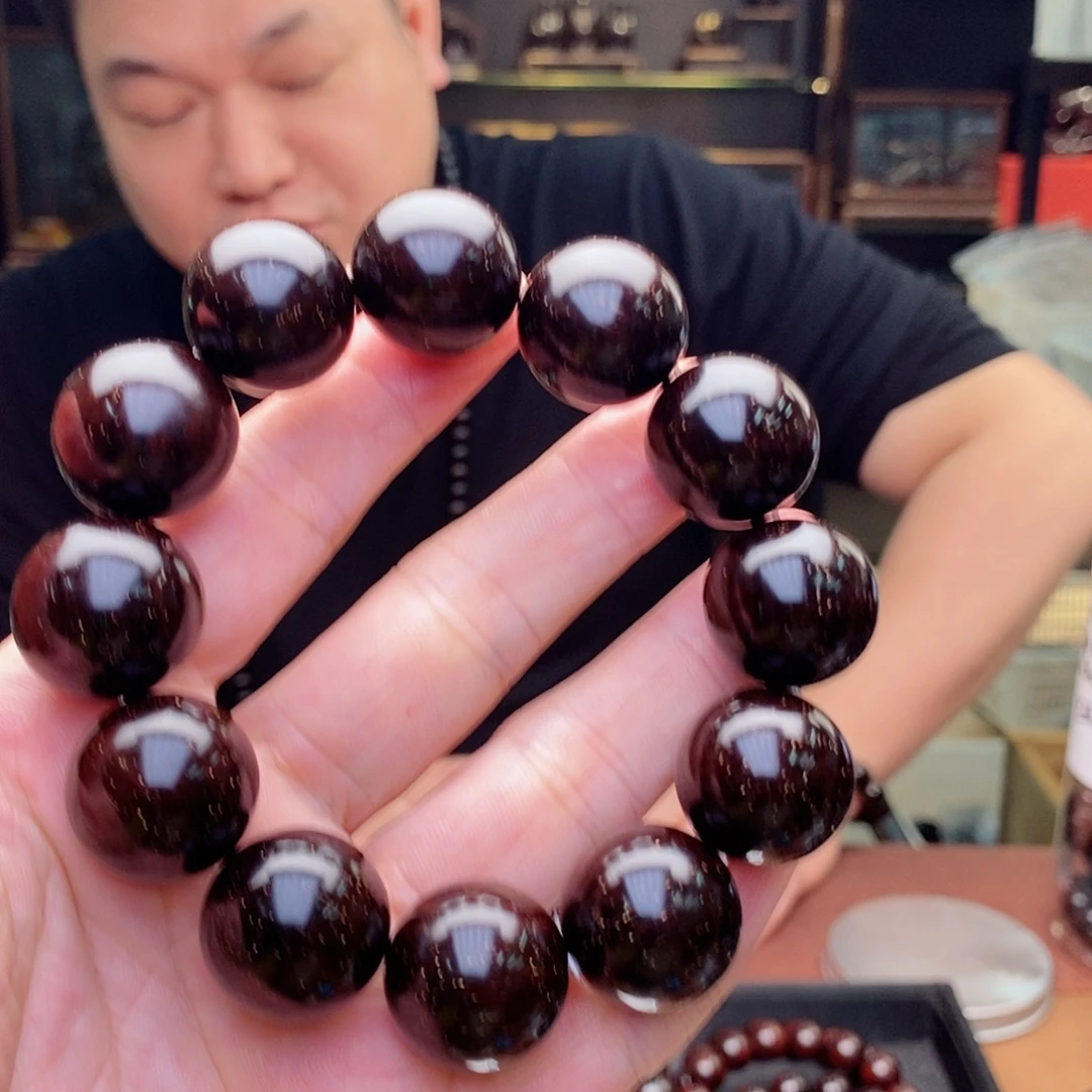 观***众手串/手链檀香紫檀（小叶紫檀）20