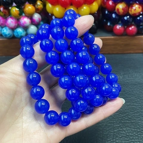 玛瑙未镶嵌手饰无极之蓝12