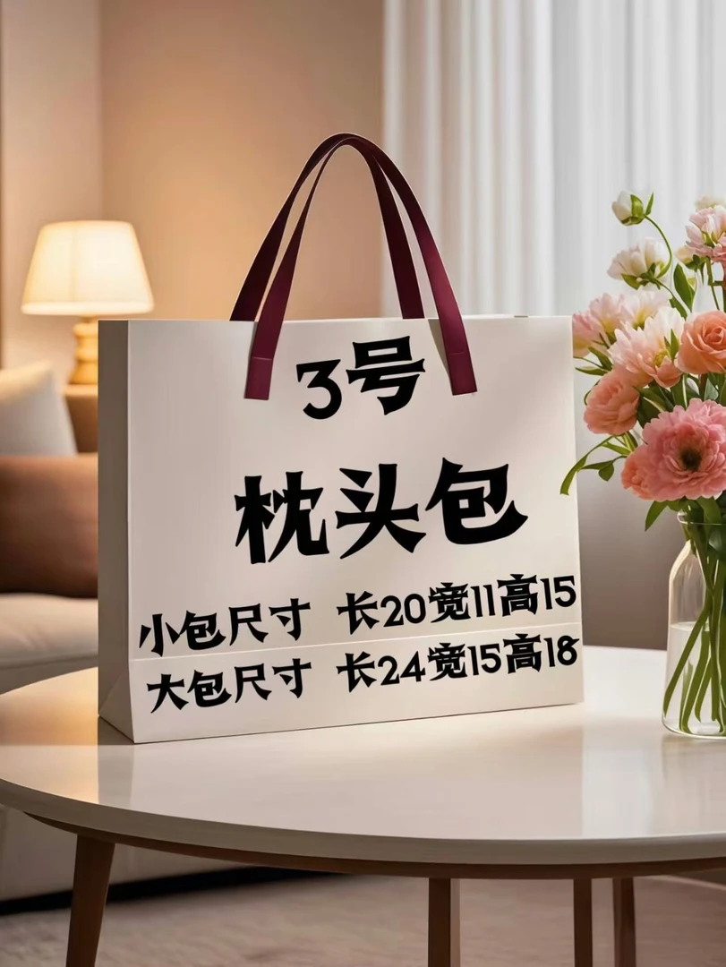 【3号】2025新款高端轻奢百搭洋气枕头仿真包A6507-12