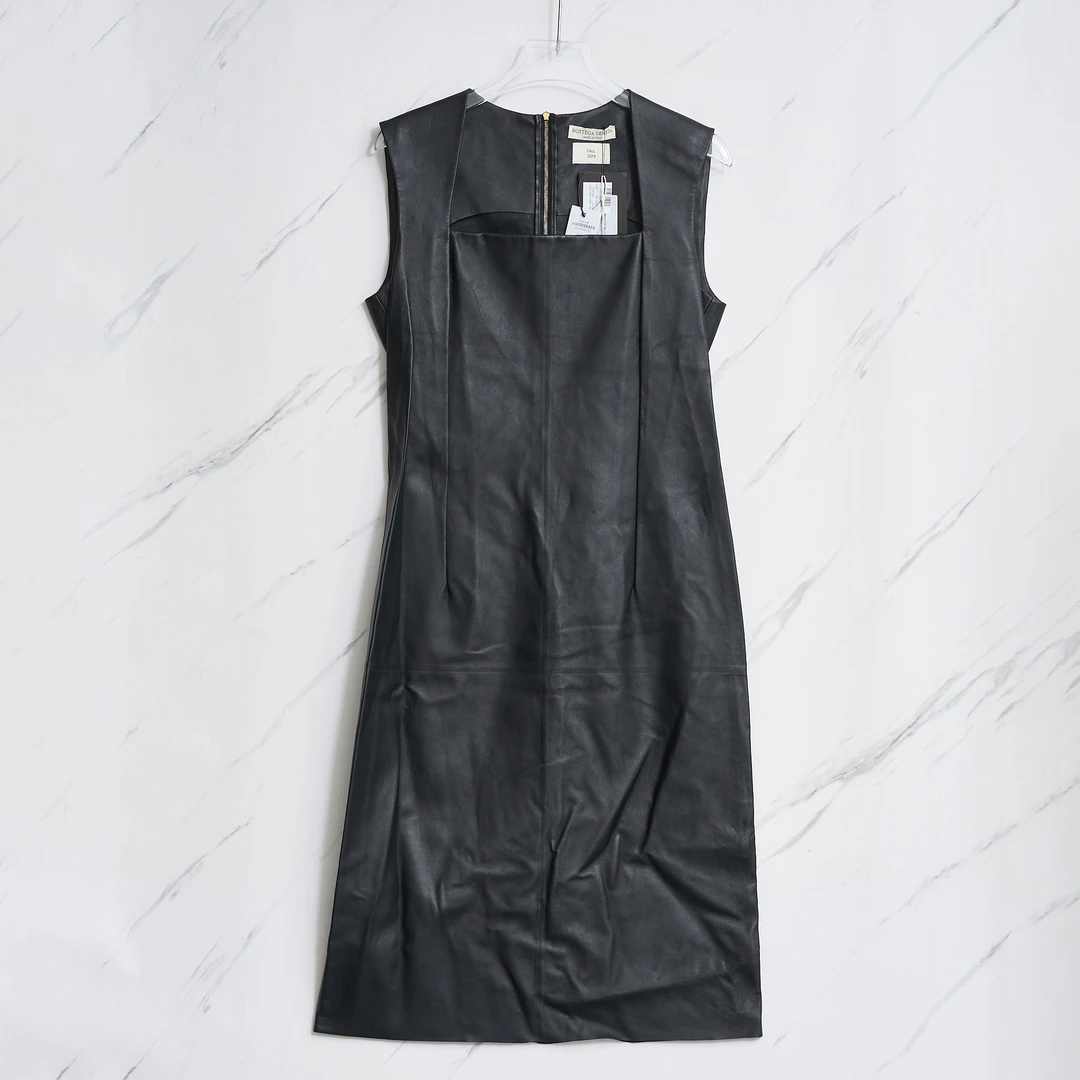 全新未使用/Bottega Veneta女士秀款无袖连衣裙BVGU00869