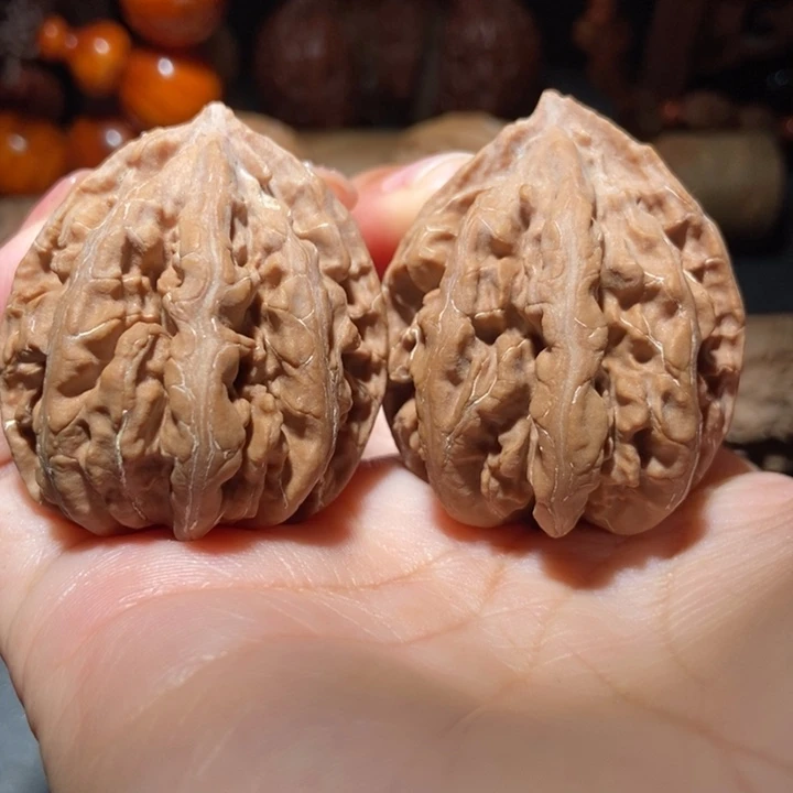 把件文玩核桃东北楸子小雪17