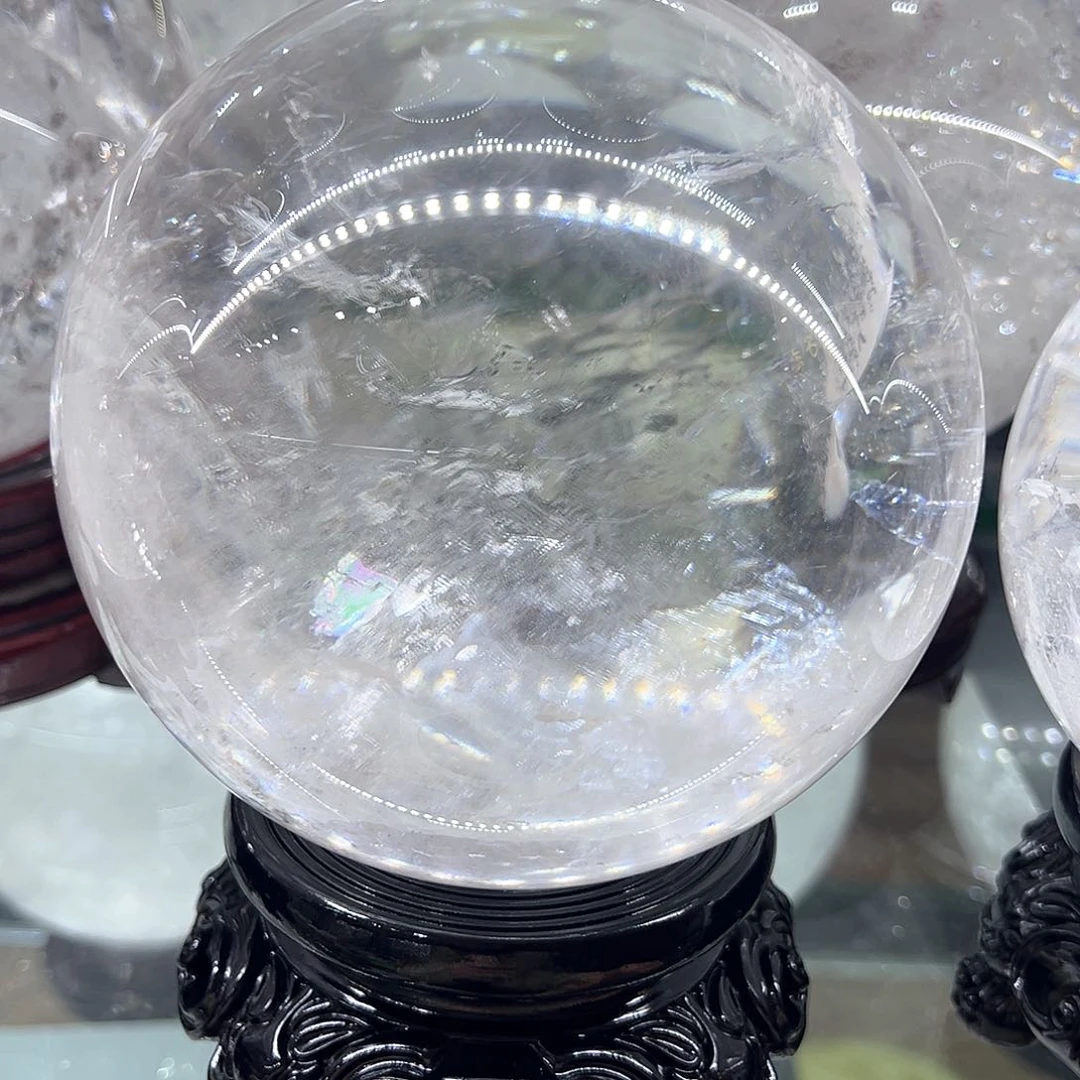水晶水晶球摆件未镶嵌