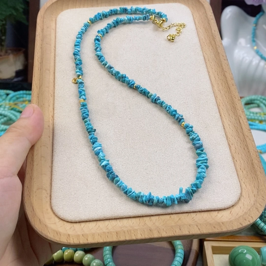 未镶嵌绿松石项链