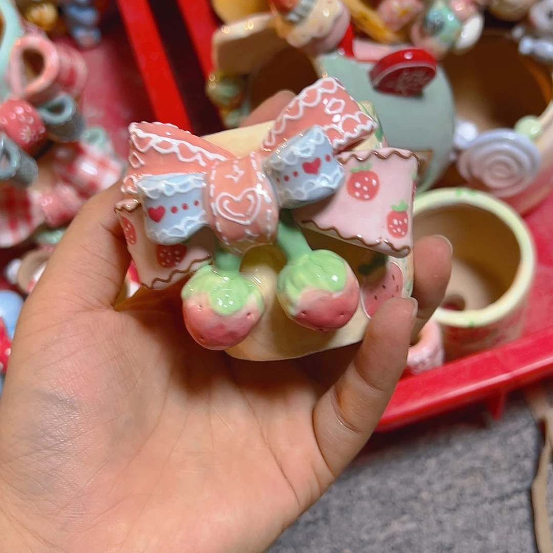清仓老梧家的手工多肉花盆