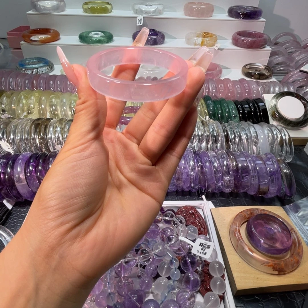 未镶嵌手镯水晶手镯51.7圈口30号