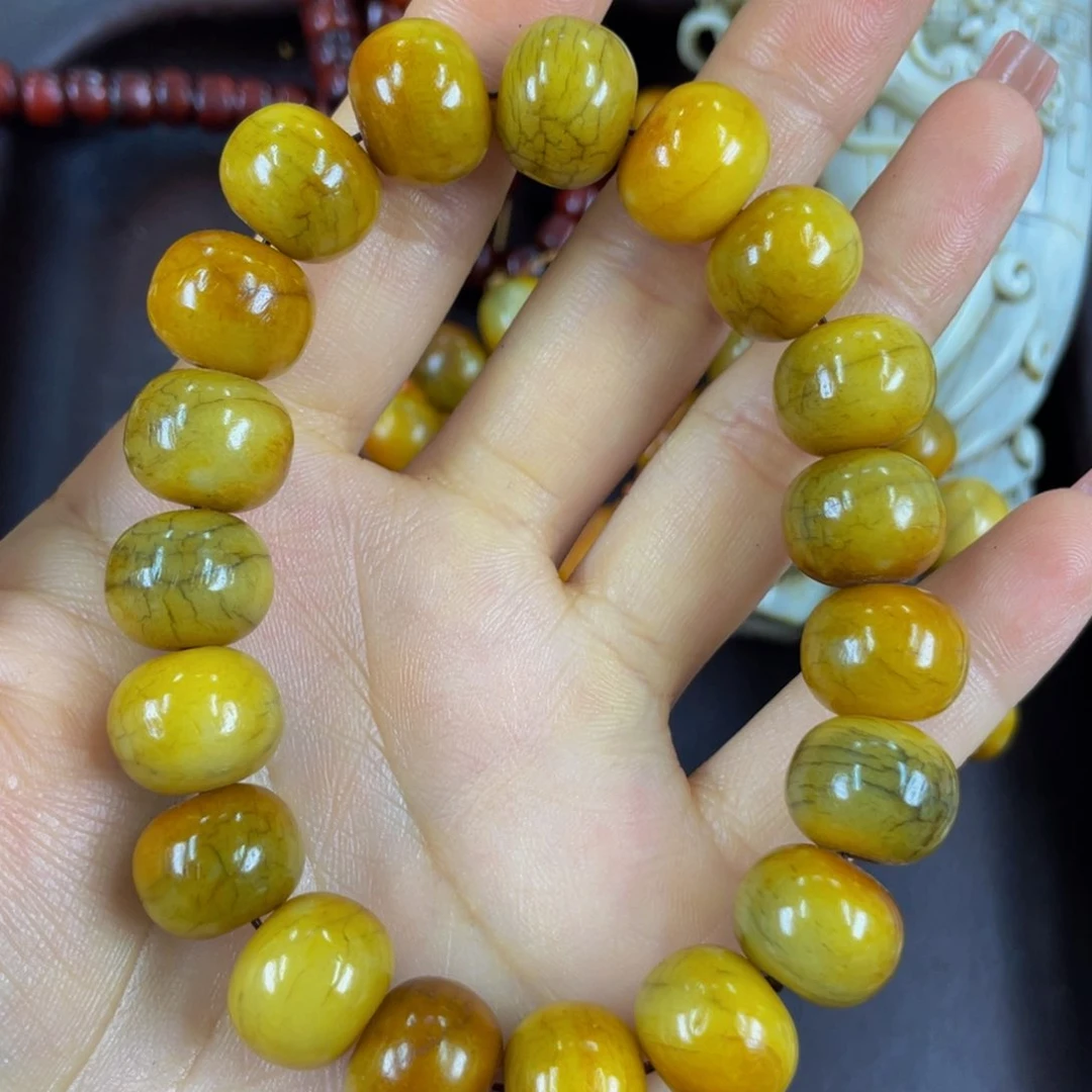 鹿骨手串/手链编号144尺寸1.4