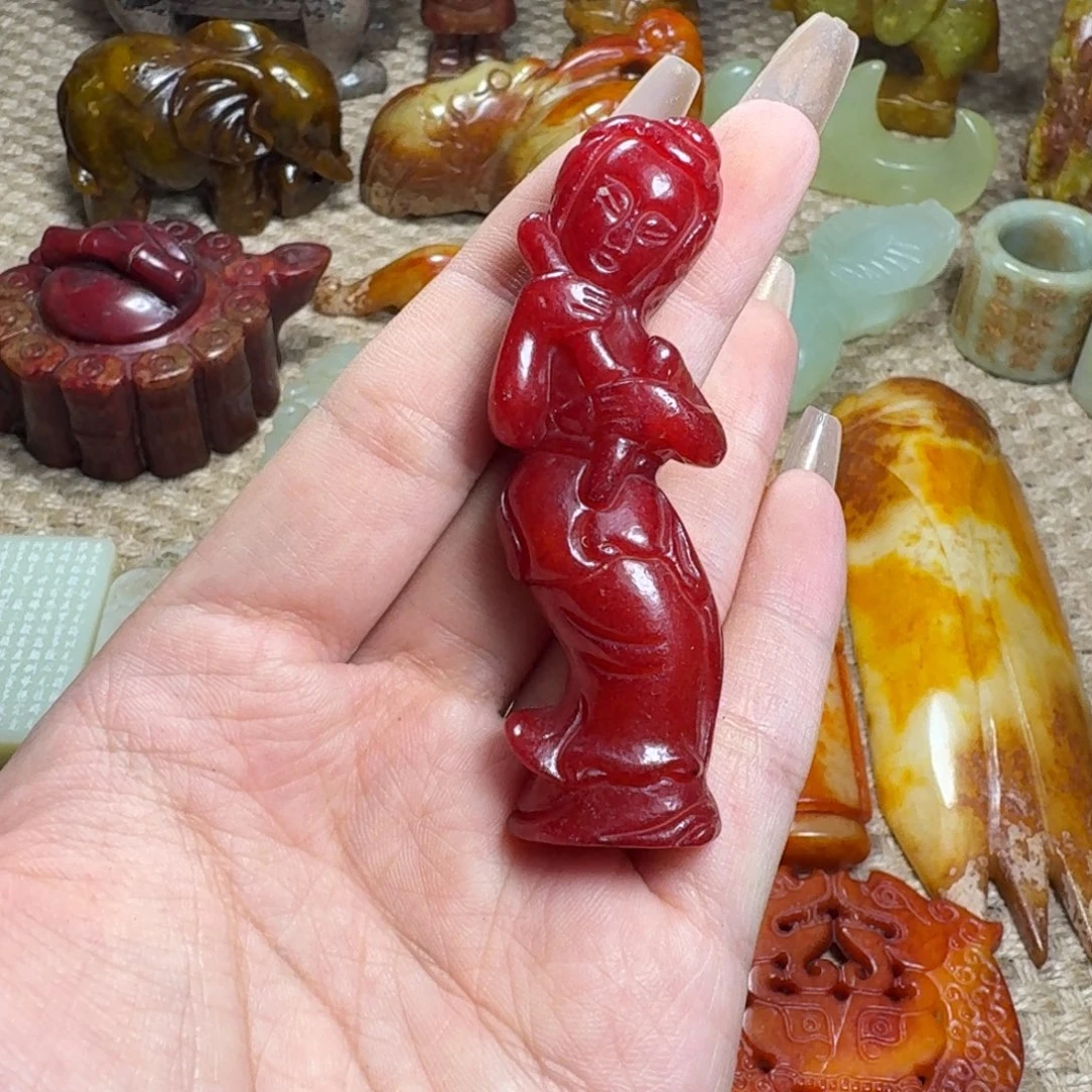 吊坠白玉菩提挂件