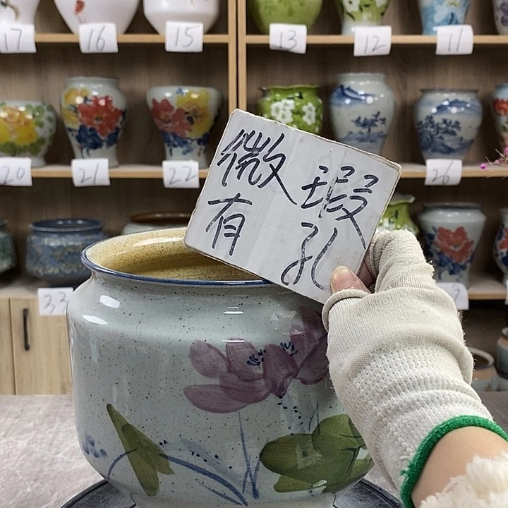 缸13xc景德镇陶瓷花盆