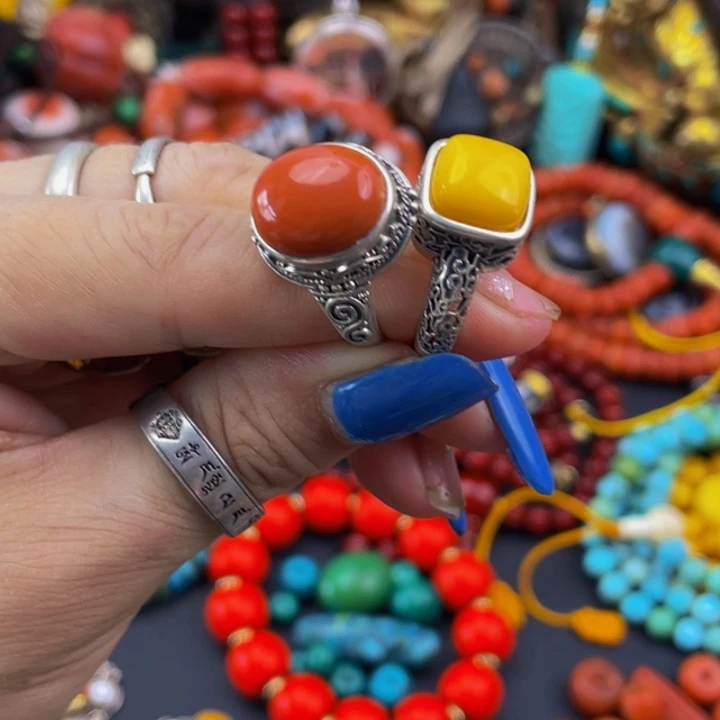 泥塑擦擦的吊坠和