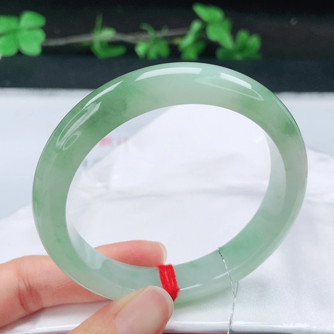 未镶嵌手镯翡翠58圈