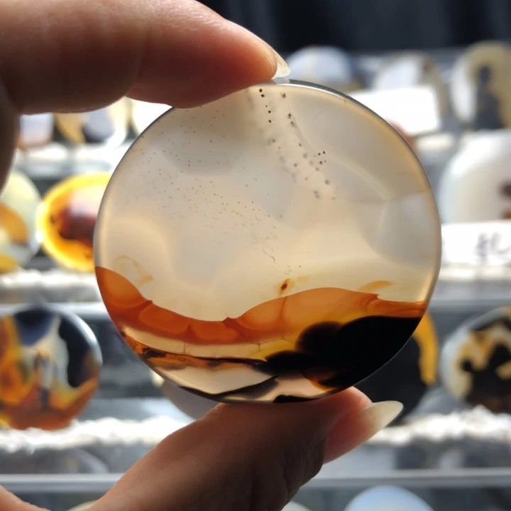 合金玛瑙/玉髓珠宝奇石180