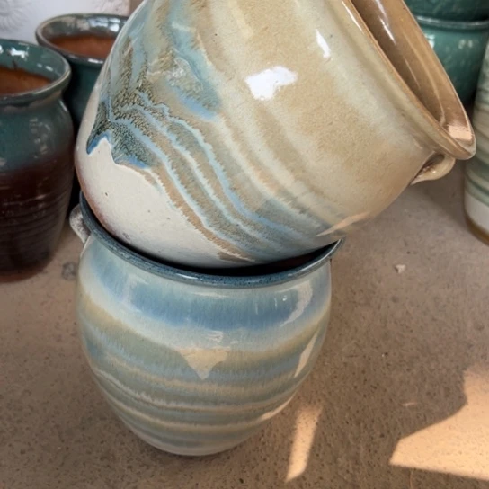 紫砂花盆高21口18…………