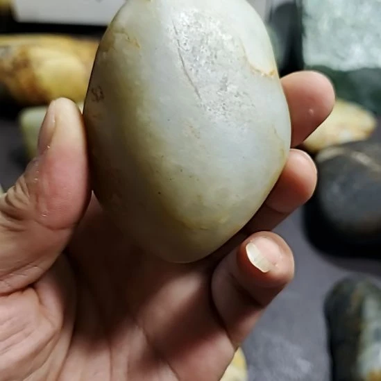昙***现和田玉（糖玉）未镶嵌挂件