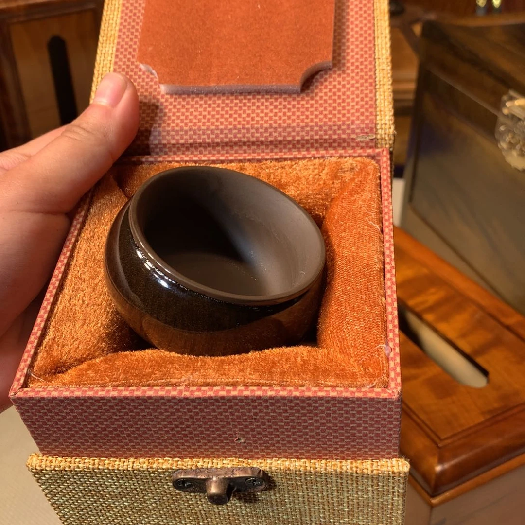 金丝楠阴沉木茶杯
